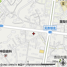 茨城県水戸市元吉田町45-2周辺の地図