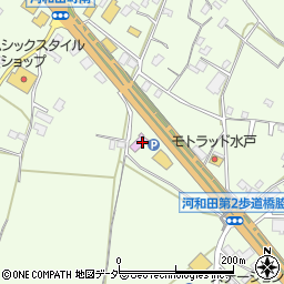 茨城県水戸市河和田町350周辺の地図