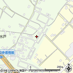 茨城県水戸市河和田町278-13周辺の地図