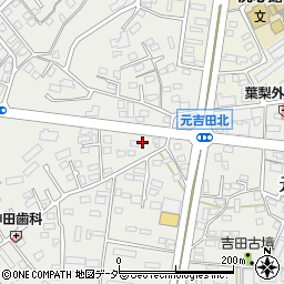 茨城県水戸市元吉田町45周辺の地図