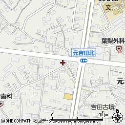 茨城県水戸市元吉田町45-8周辺の地図