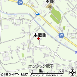 群馬県高崎市本郷町1011周辺の地図