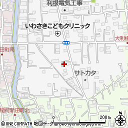 群馬県前橋市箱田町1308周辺の地図
