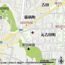 茨城県水戸市元吉田町2981周辺の地図