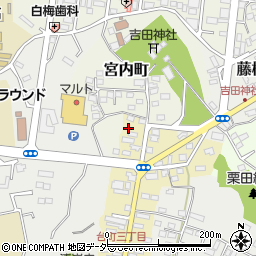 茨城県水戸市元台町1571周辺の地図