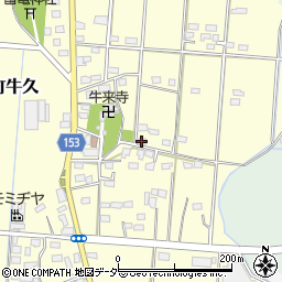 栃木県栃木市大平町牛久336周辺の地図
