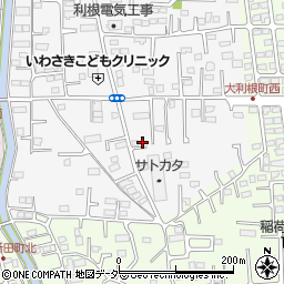 群馬県前橋市箱田町1252周辺の地図