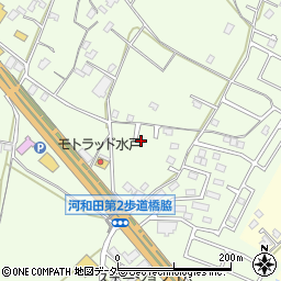 茨城県水戸市河和田町288周辺の地図