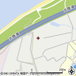 石川県加賀市篠原町ラ周辺の地図