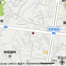 茨城県水戸市元吉田町42-5周辺の地図