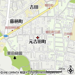 茨城県水戸市元吉田町2988-5周辺の地図