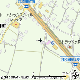 茨城県水戸市河和田町3847周辺の地図