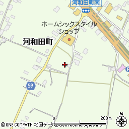 茨城県水戸市河和田町3750周辺の地図