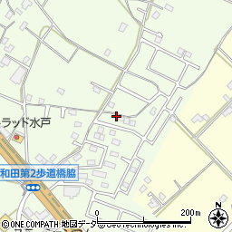 茨城県水戸市河和田町278-44周辺の地図