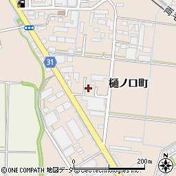 栃木県栃木市樋ノ口町96-17周辺の地図