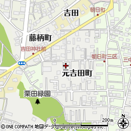 茨城県水戸市元吉田町2985-4周辺の地図