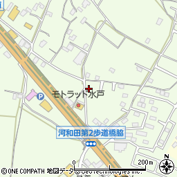 茨城県水戸市河和田町313周辺の地図
