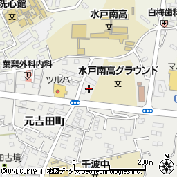 茨城県水戸市元吉田町546周辺の地図