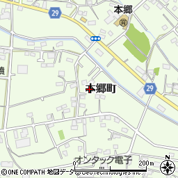 群馬県高崎市本郷町1007周辺の地図