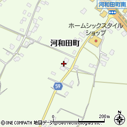 茨城県水戸市河和田町3728周辺の地図