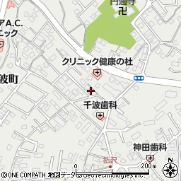 茨城県水戸市千波町1254-3周辺の地図