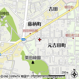 茨城県水戸市元吉田町2982-3周辺の地図