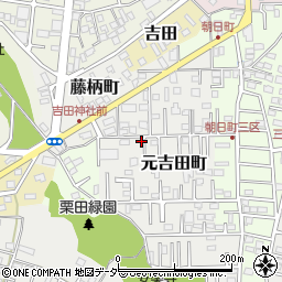 茨城県水戸市元吉田町2985-1周辺の地図