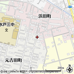 茨城県水戸市元吉田町2864周辺の地図
