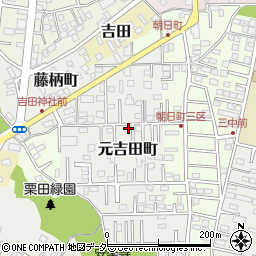 茨城県水戸市元吉田町2988-6周辺の地図
