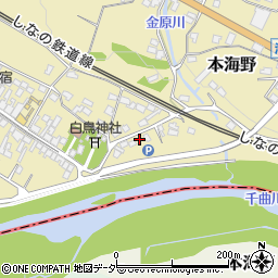長野県東御市本海野1215周辺の地図