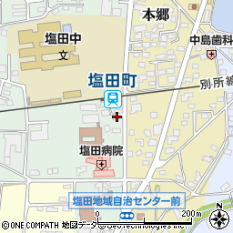 長野県上田市中野39周辺の地図