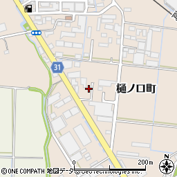 栃木県栃木市樋ノ口町96-11周辺の地図