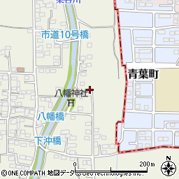 群馬県高崎市新保田中町33周辺の地図