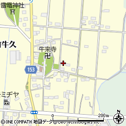 栃木県栃木市大平町牛久339周辺の地図