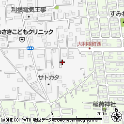 群馬県前橋市箱田町1236-13周辺の地図