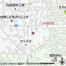 群馬県前橋市箱田町1236周辺の地図