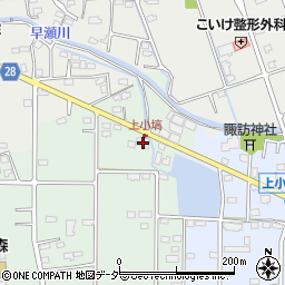 群馬県高崎市上小塙町724-1周辺の地図