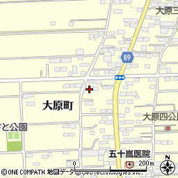 群馬県太田市大原町1568周辺の地図