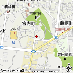 茨城県水戸市宮内町3220周辺の地図