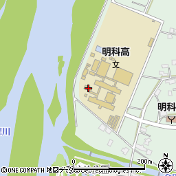 長野県安曇野市明科東川手潮118周辺の地図