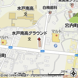 茨城県水戸市元吉田町536周辺の地図