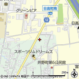 高崎自動車硝子株式会社周辺の地図