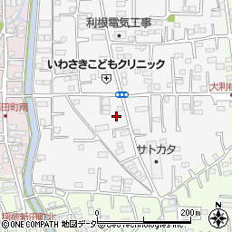 群馬県前橋市箱田町1342周辺の地図