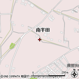 栃木県小山市南半田324-6周辺の地図