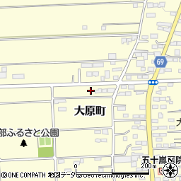 群馬県太田市大原町1560-2周辺の地図