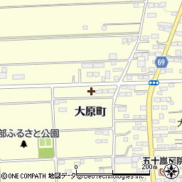 群馬県太田市大原町1560周辺の地図