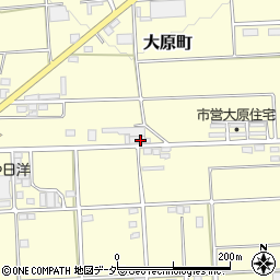 群馬県太田市大原町1534周辺の地図