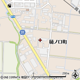 栃木県栃木市樋ノ口町96-15周辺の地図