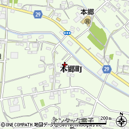 群馬県高崎市本郷町1025周辺の地図