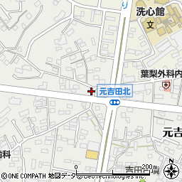 茨城県水戸市元吉田町48周辺の地図